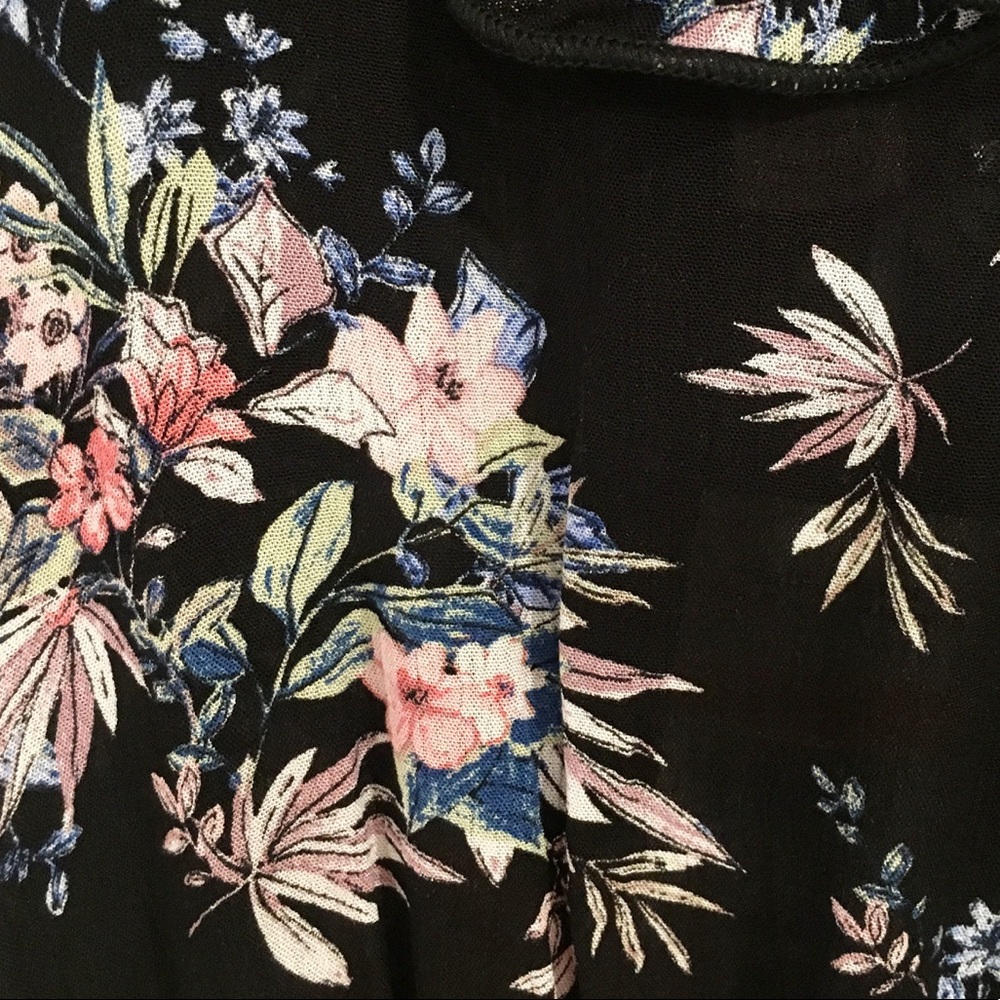 LAST ONE! Floral Ruffled Girl’s Jumpsuit - Picture 5 of 6