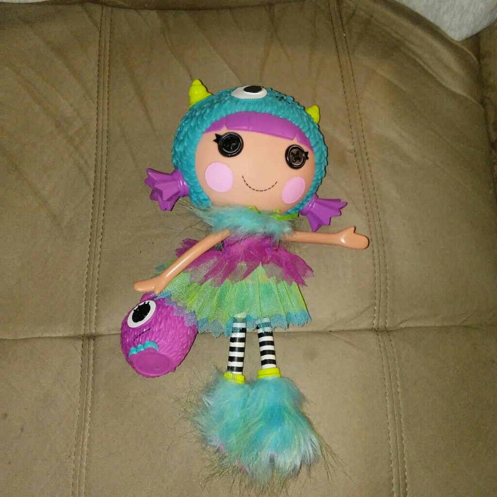 Lalaloopsy Furry Grrs A Lot monster doll & pet