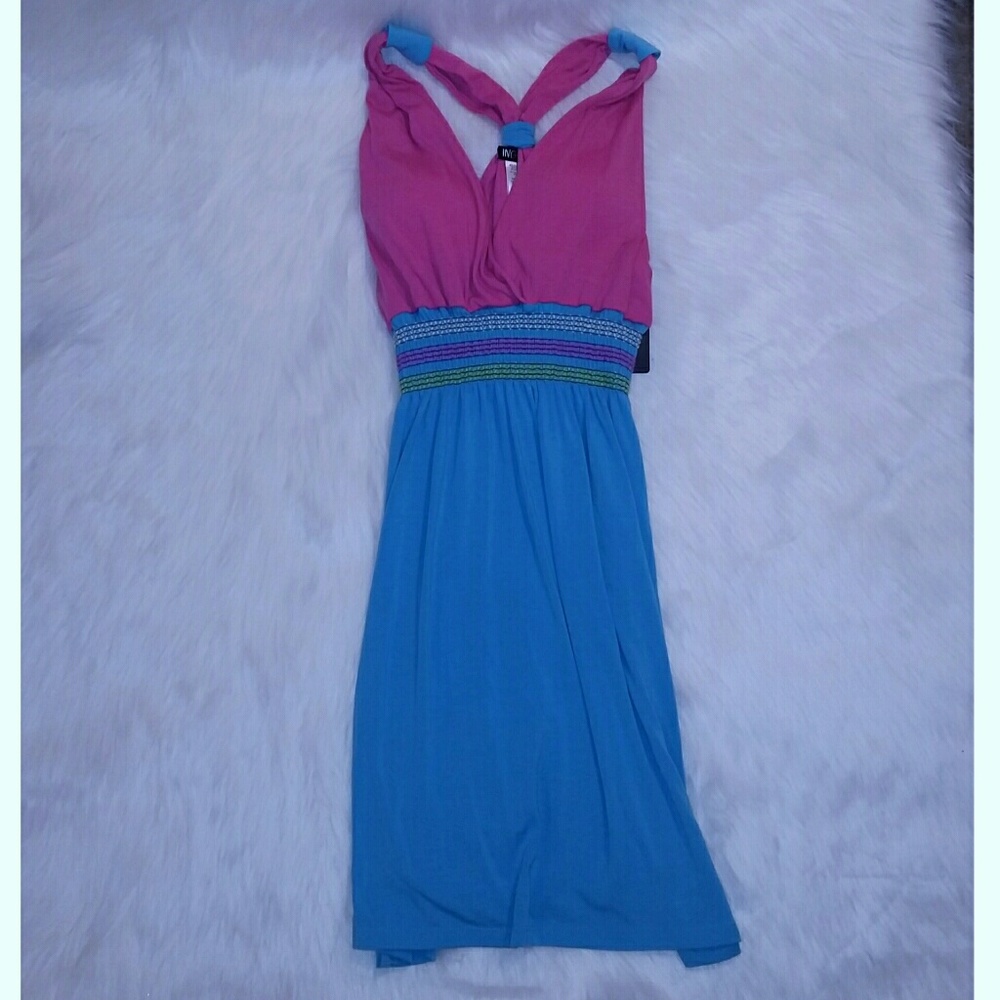 Pink and Blue Summer Dress! *Like for discount!!