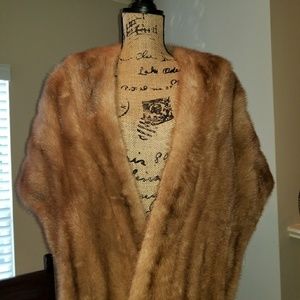 Vintage Fur capelet/stole
