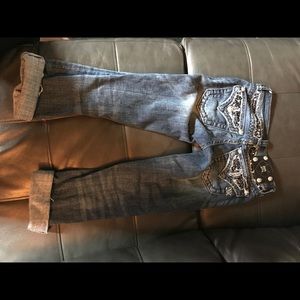 Capri miss me jeans