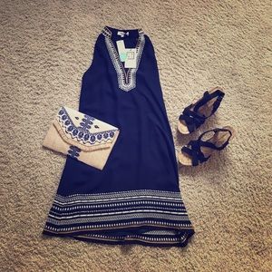 NWT Chana Embroidered Dress