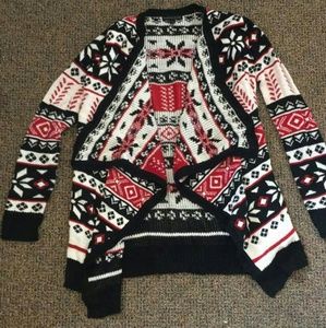 Cute ugly Christmas sweater cardigan small