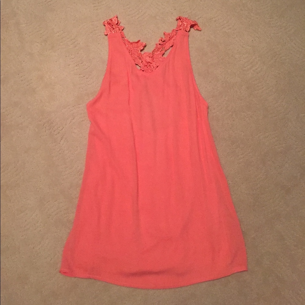 Peach dress