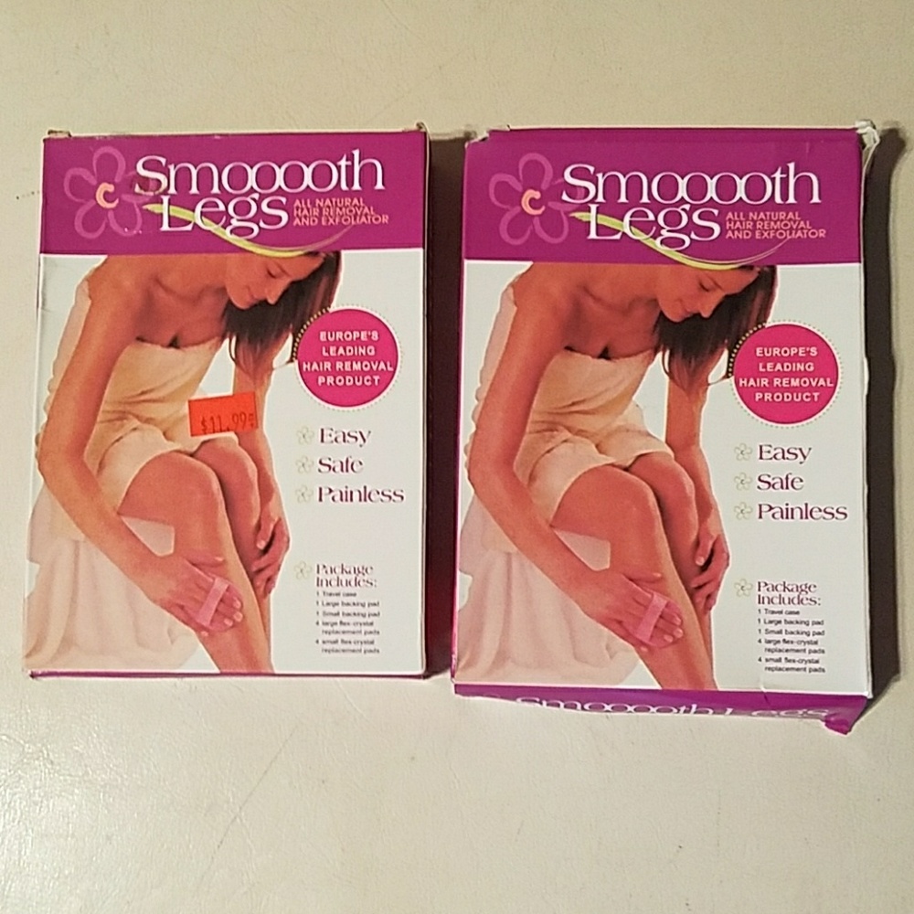 Smooth Legs Hair Removal & Exfoliator - 2 packages