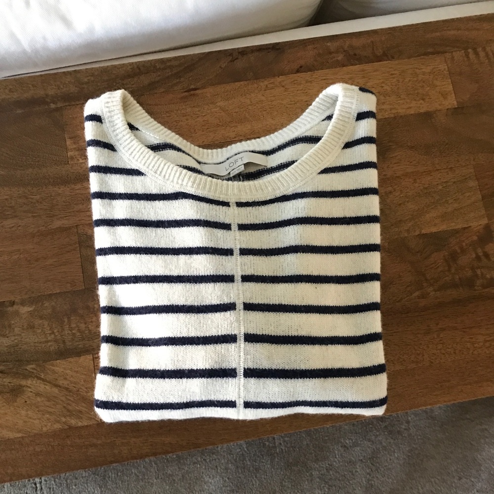 Loft striped sweater
