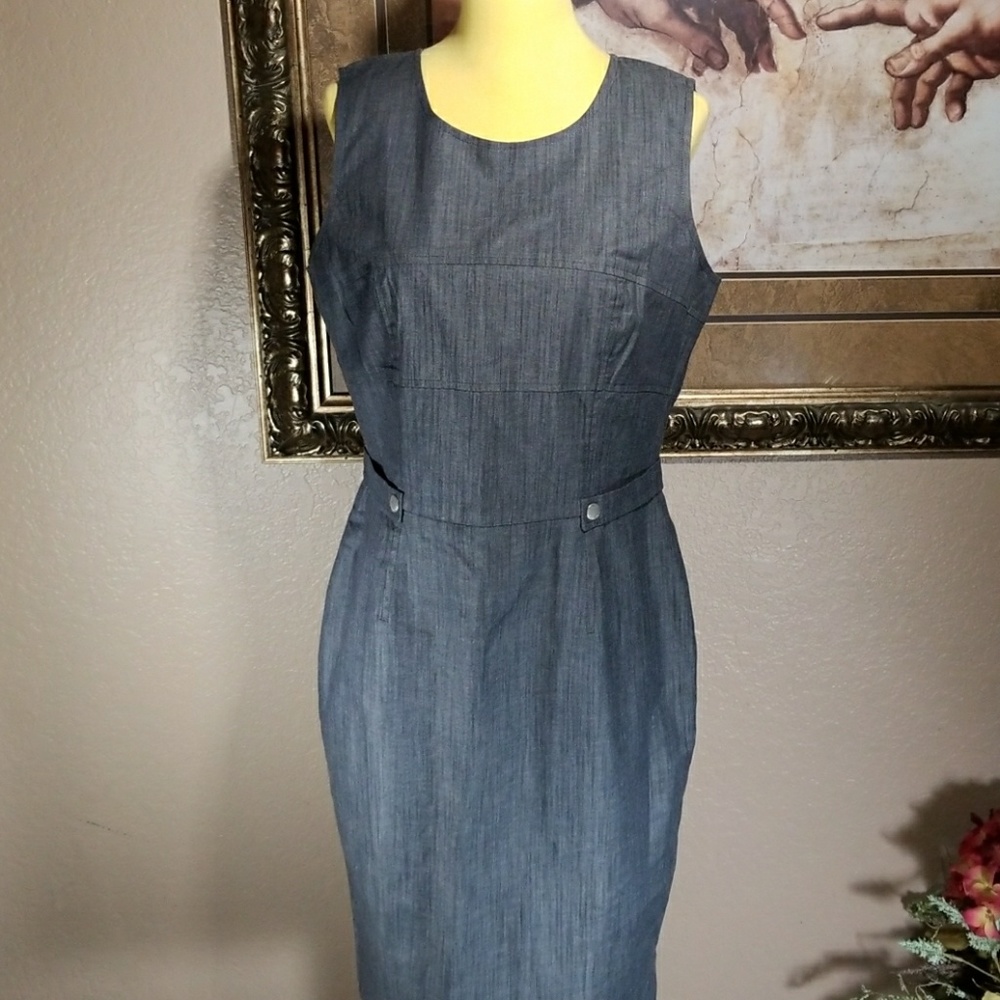 Calvin Klein Grey Dress