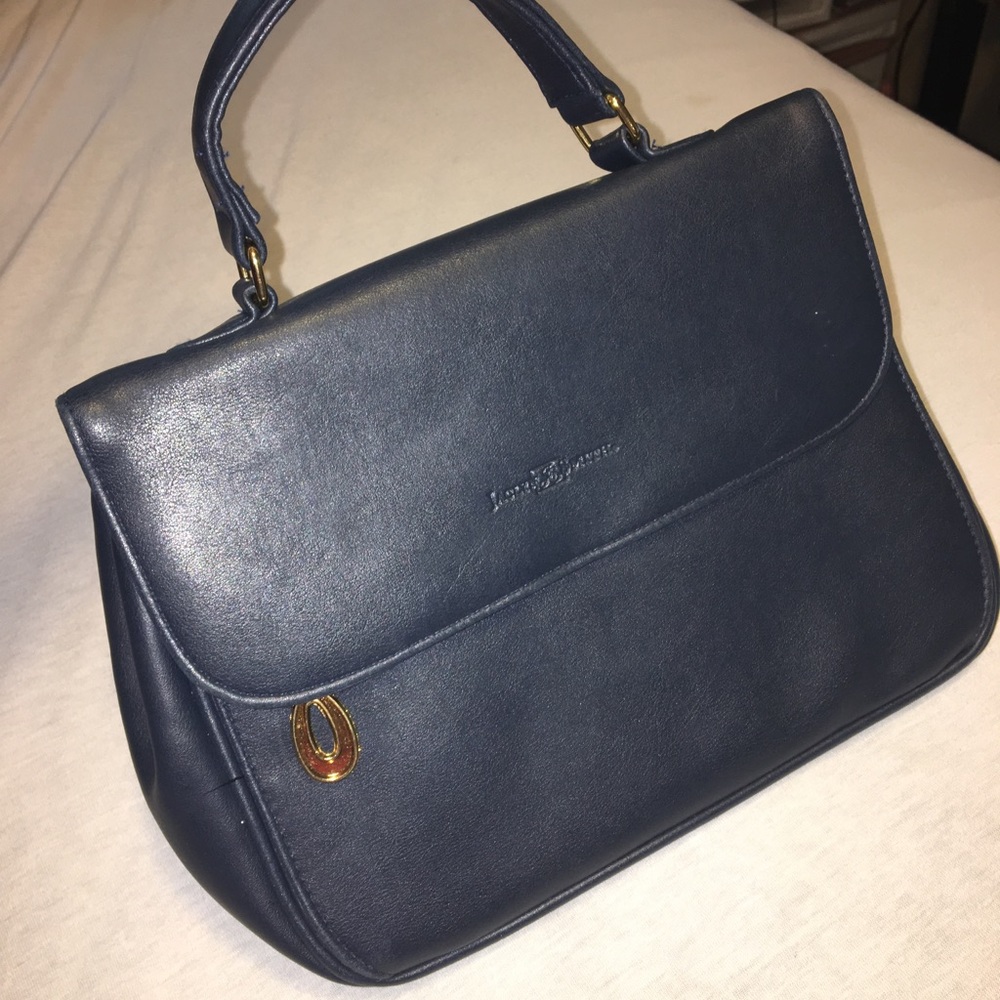 Navy Blue Jaclyn Smith purse