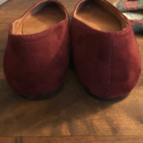 Faux suede pointed flats - Picture 5 of 5