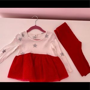 12-24M Baby Girl holiday outfit