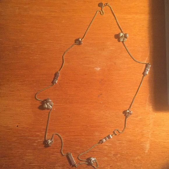 Marc by Marc Jacobs Long Bow Necklace - Picture 1 of 3
