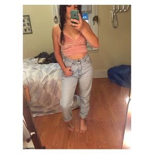 High Rise Vintage Mom Jeans