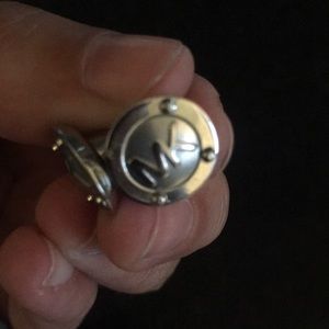 Silver Michael Kors earrings