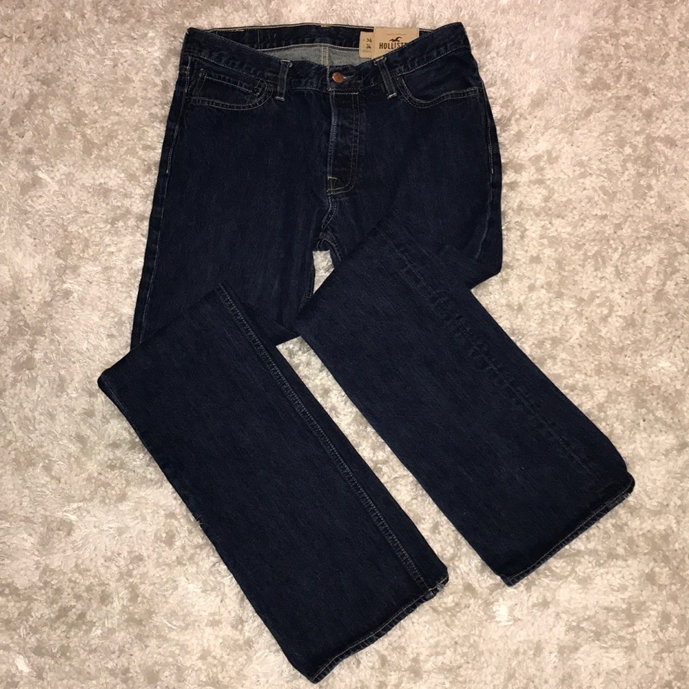 Hollister 34X34 bootcut denim jeans