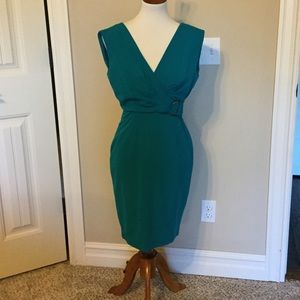 Calvin Klein turquoise dress