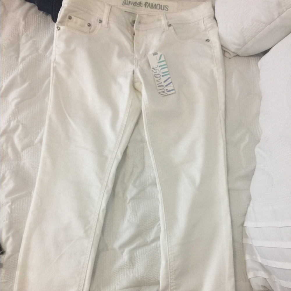 Zara White skinny jeans almost famous BNWT