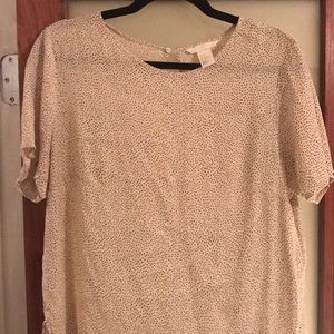 H&M Short Sleeve Blouse