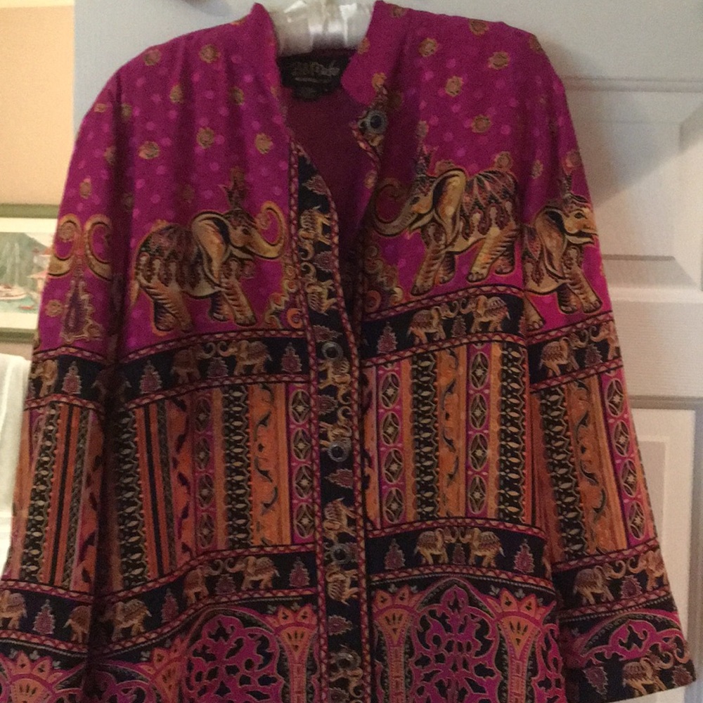 beautiful silk jacket/blazer