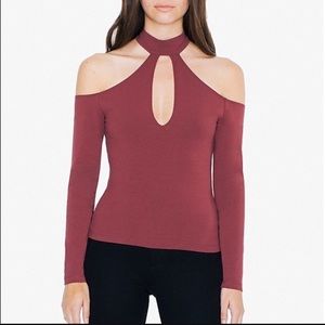 American apparel Sloan top
