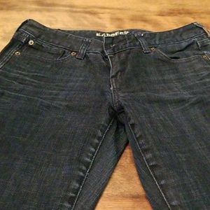 🌻Express Dark Blue Straight Leg Jeans