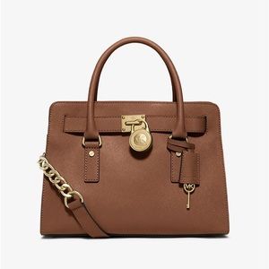 Michael Kors Hamilton Saffiano Leather Satchel