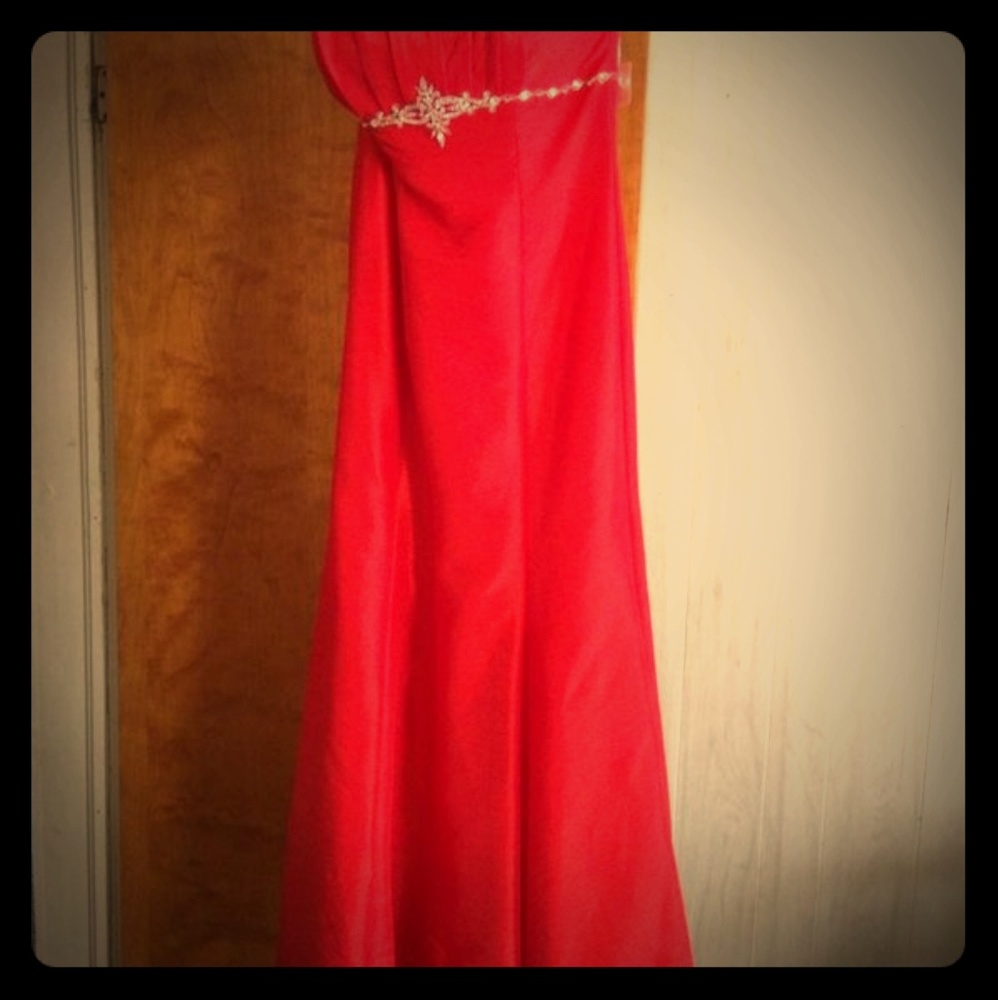 Size 8 Gown, with sequins