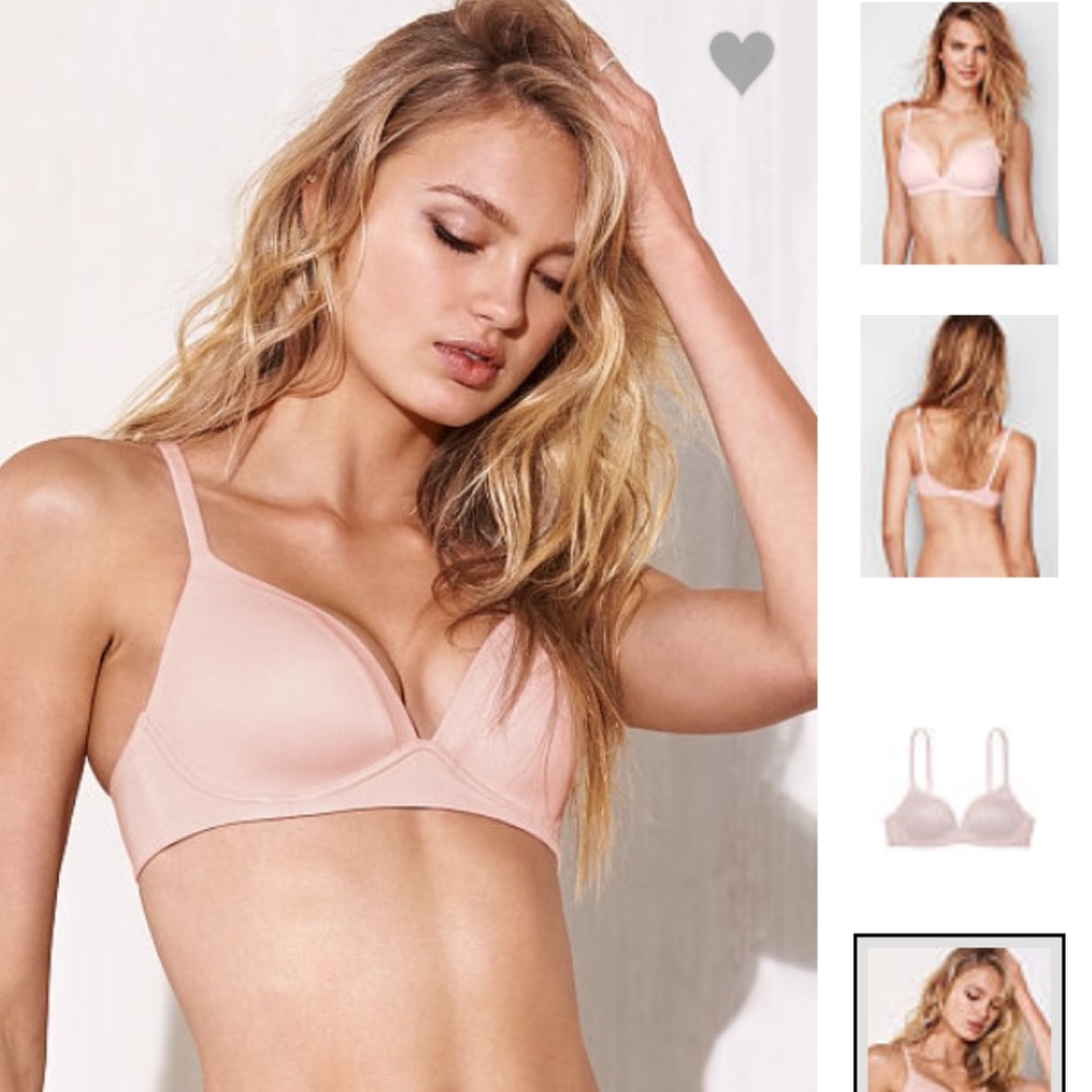 Victoria Secret's Wireless Bra, Rose Color NWT
