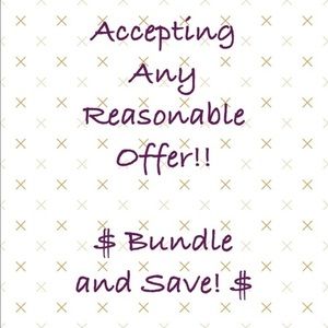 💥 Bundle and save!!💥