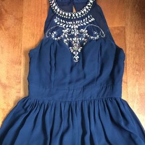 Navy Blue Dress