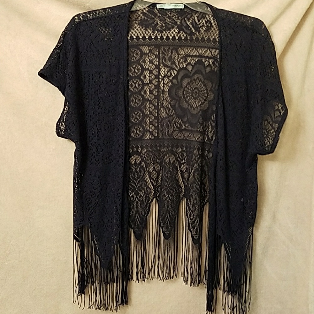 Maurices Short Sleeve Navy shaw L/XL