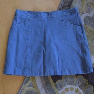 Women's Blue Dockers Skort with Pockets NWOT