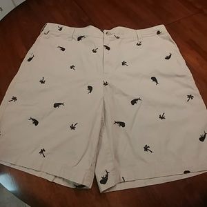 EUC Columbia Mens PFG Khaki shorts Size 38