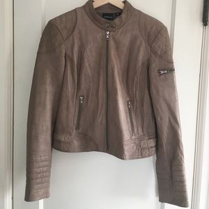 Leather jacket