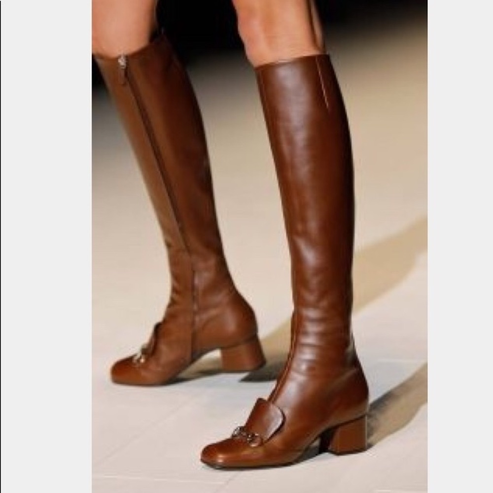 ***SOLD NWT Authentic Gucci Lillian Horsebit Boots