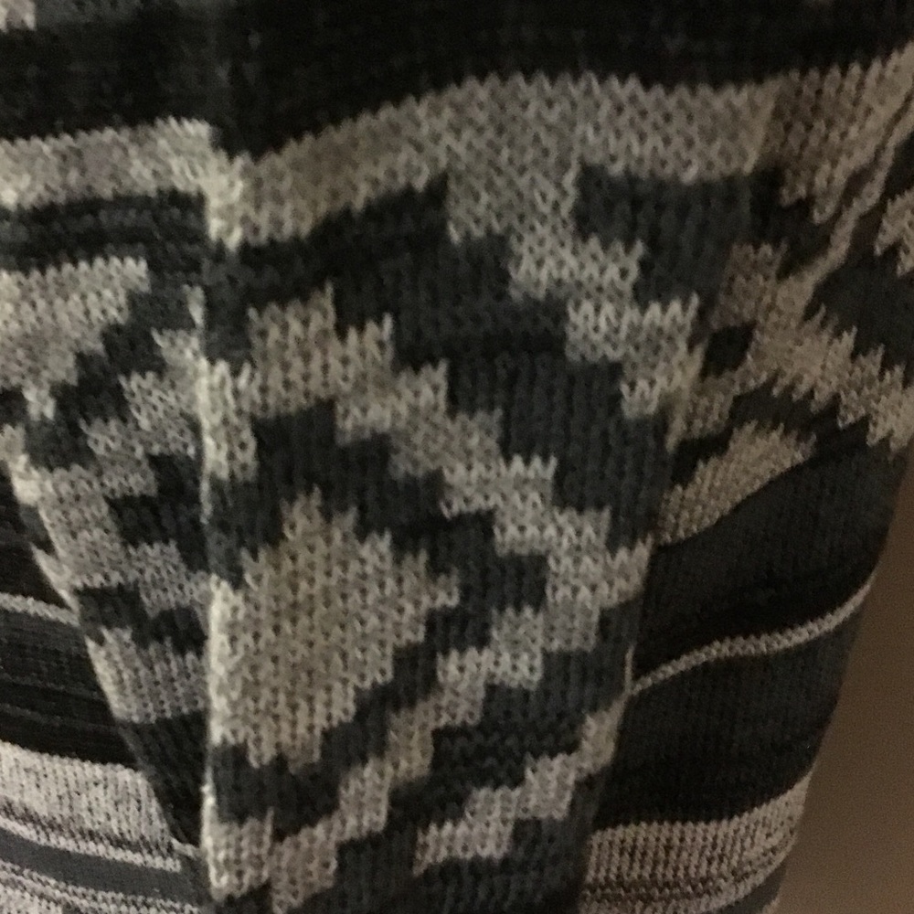 Hooded Knit Cardigan Sweater - Picture 6 of 6