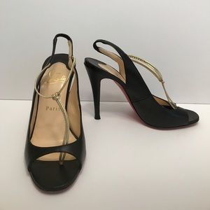 Christian Louboutin Spritney T-strap Slingback