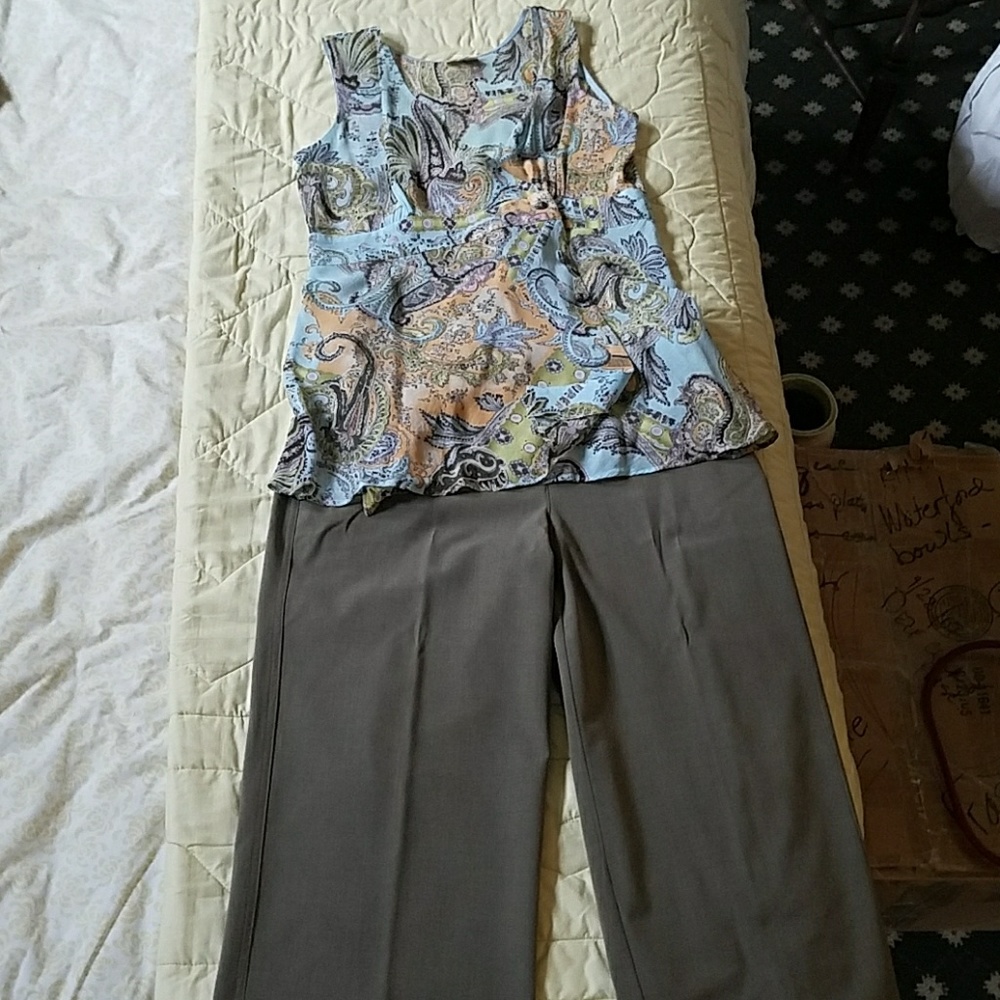 JJill Classic work to drinks outfit