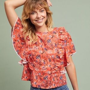 Coralie Ruffled Top