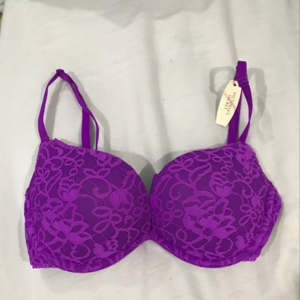 Victoria secret purple push up bra