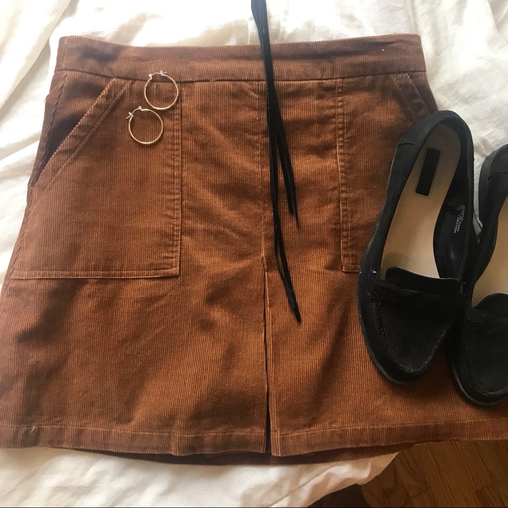 Forever 21 brown skirt