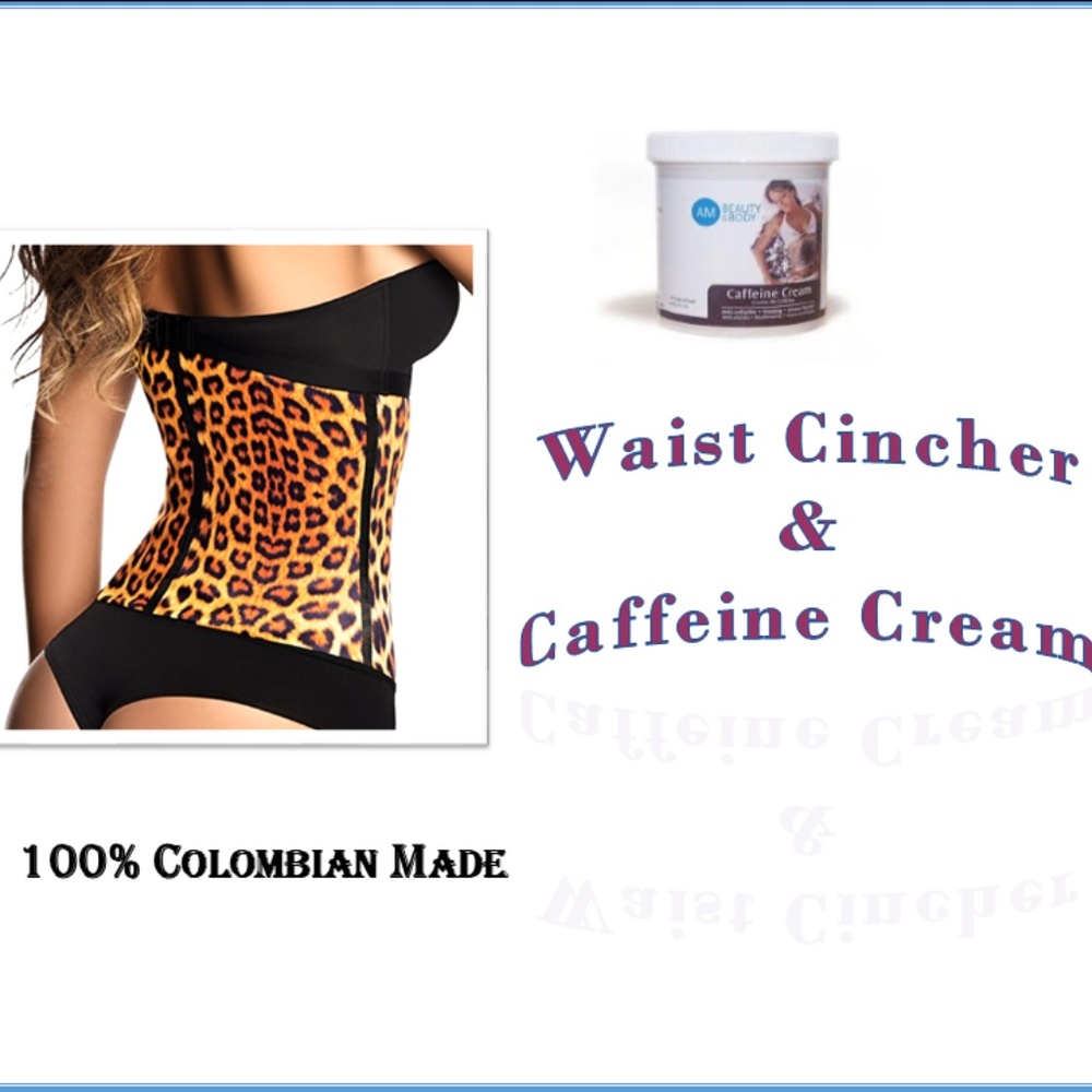 Cincher & Cream Colombian-Made Waist Train Cincher
