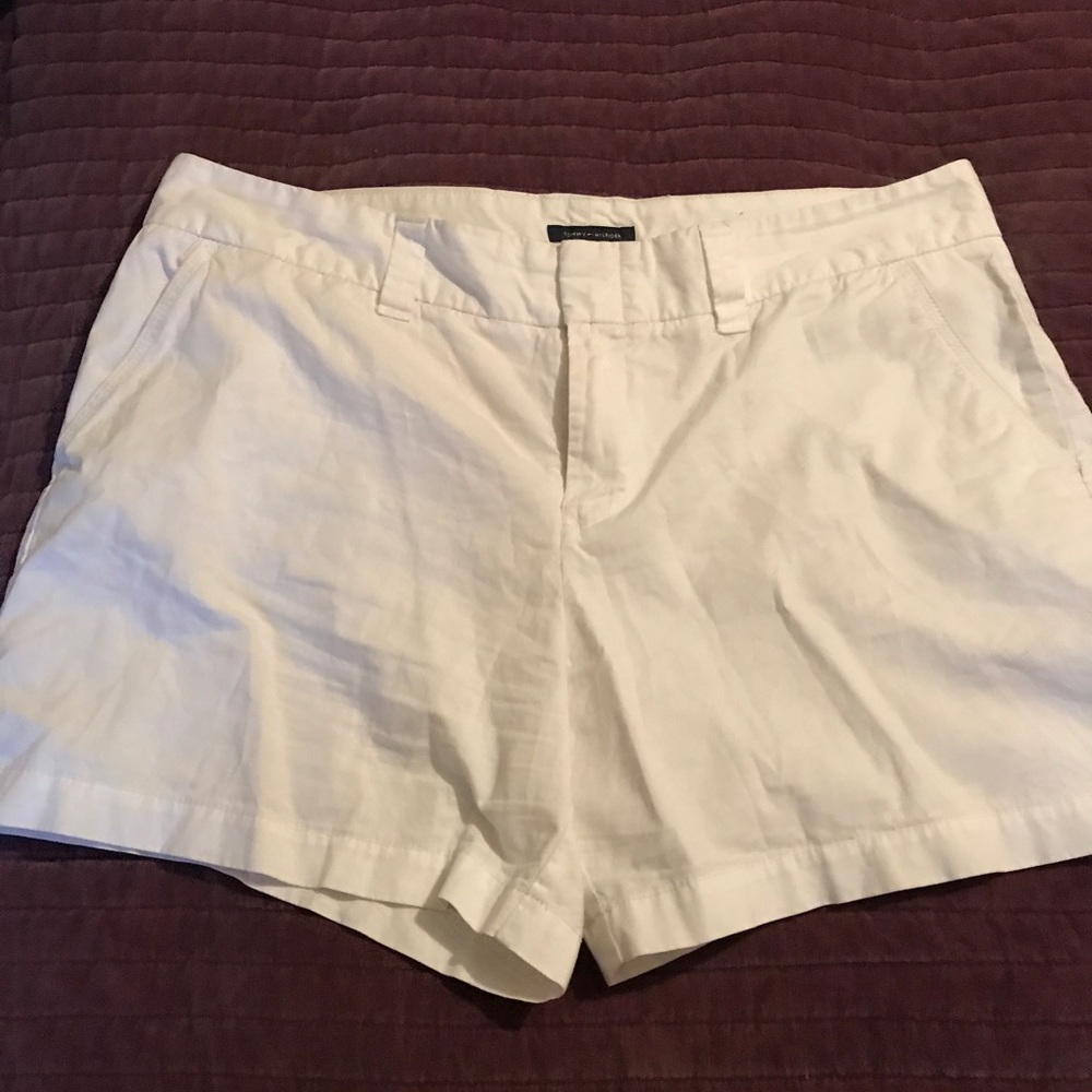 White shorts