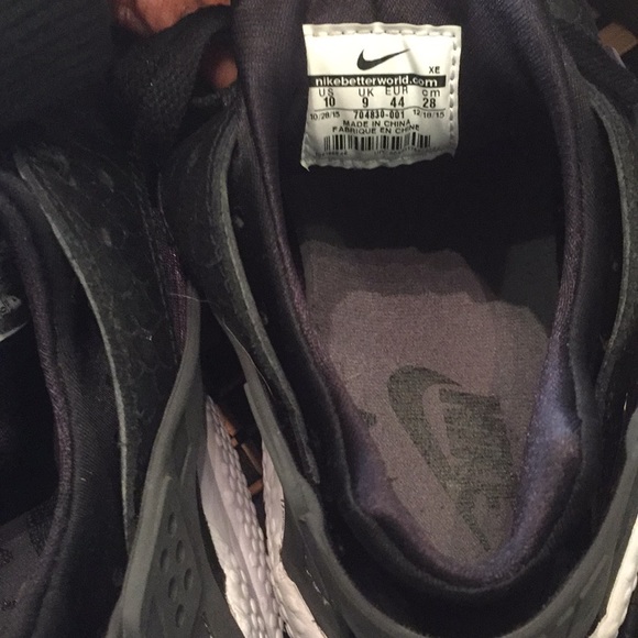 Nike Huaraches Run Premium Black Snakeskin - Picture 5 of 5