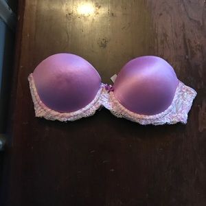 Strapless bra