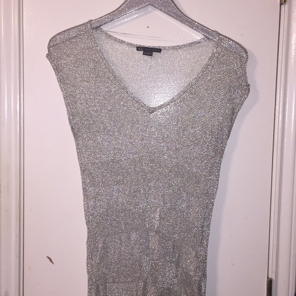 Armani shimmer top