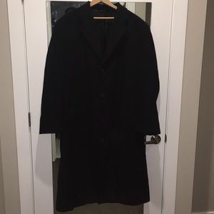 Nautica Overcoat -- Black -- 44L