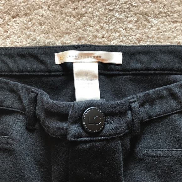 LC Lauren Conrad Black Knit Pant/Jegging/Legging - Picture 2 of 3