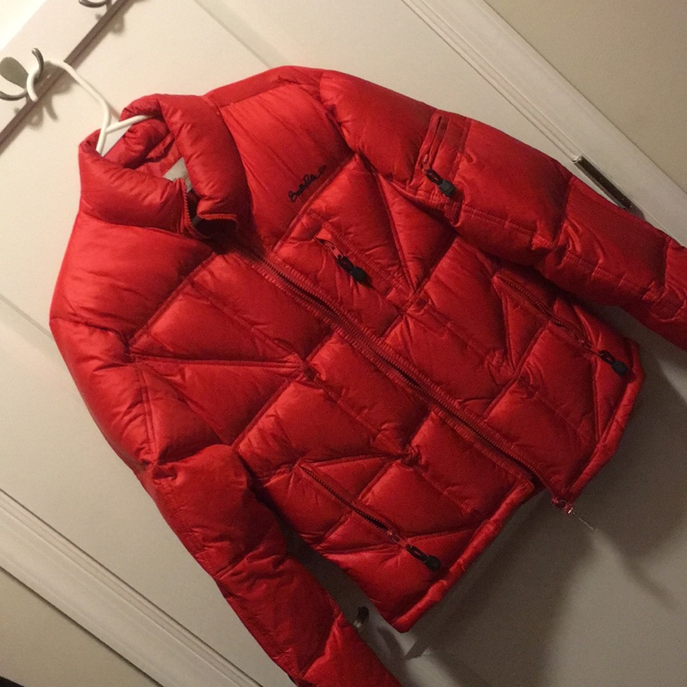 South Pole Red Down Jacket
