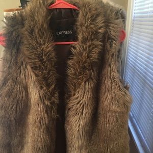 express fur vest