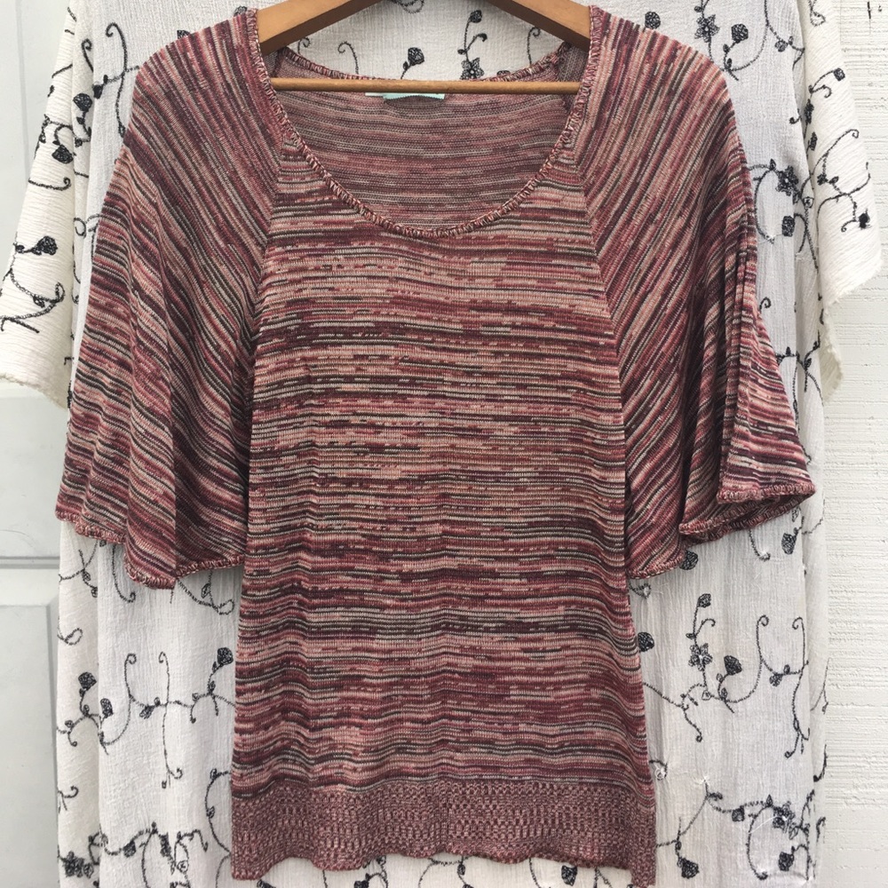 Bell-Sleeve Fall Top